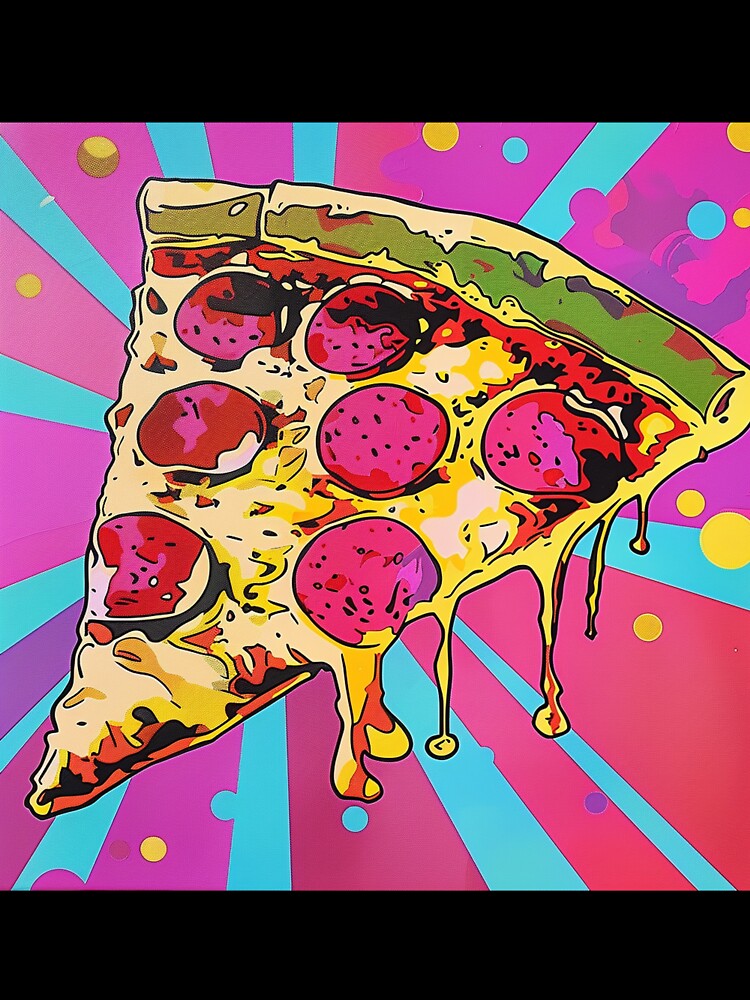 Pizza Pop Art 2 by AstroRisq