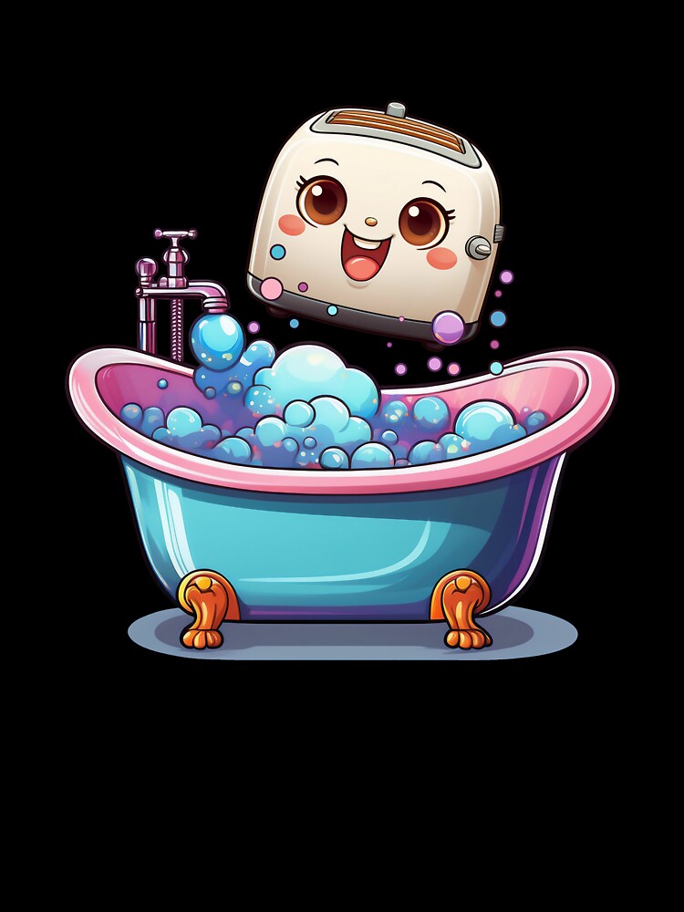 Live, Laugh, Toaster Bath by Kspirit Designs