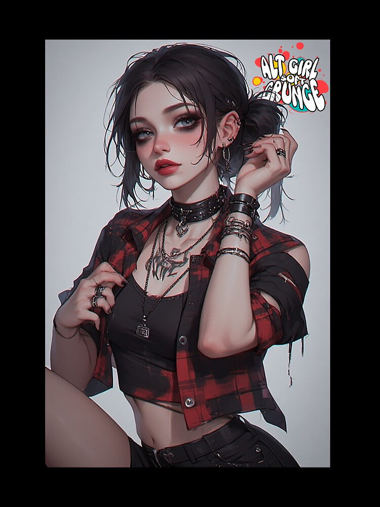 Alt Girl Soft Grunge by Mark Mentzer