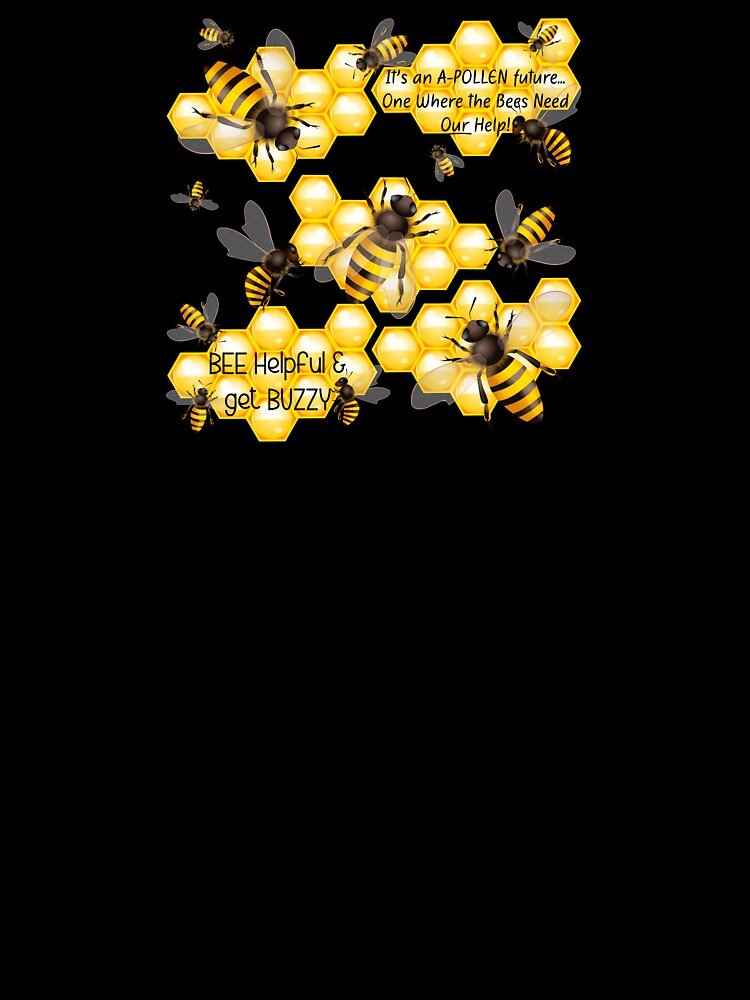 Needy Bee Puns! (On Yellow by PawsitiveMum