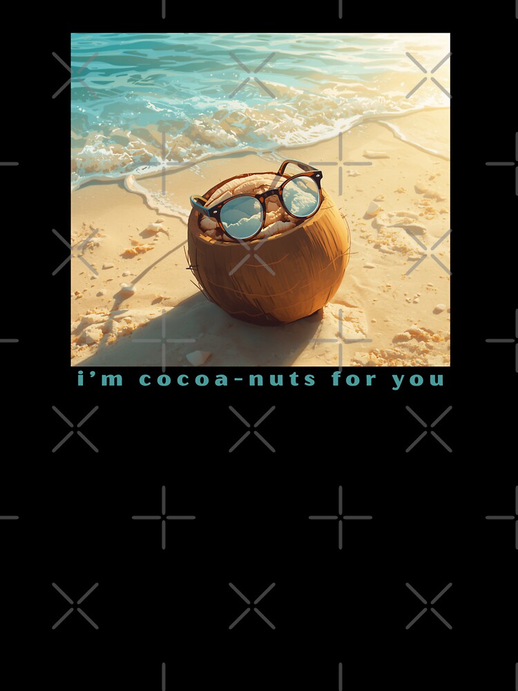 I’m Cocoa-nuts For You - Cute Pun | TeeHee Puns Funny Design by TeeHee Puns