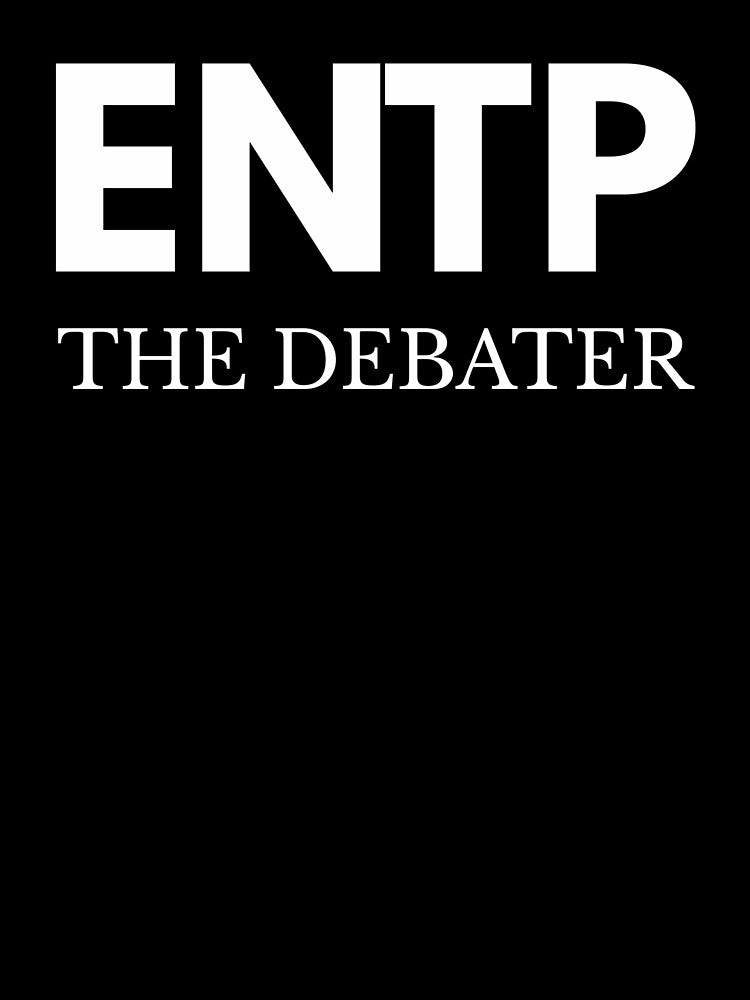 ENTP The Debater ENTP by The Junto Shop