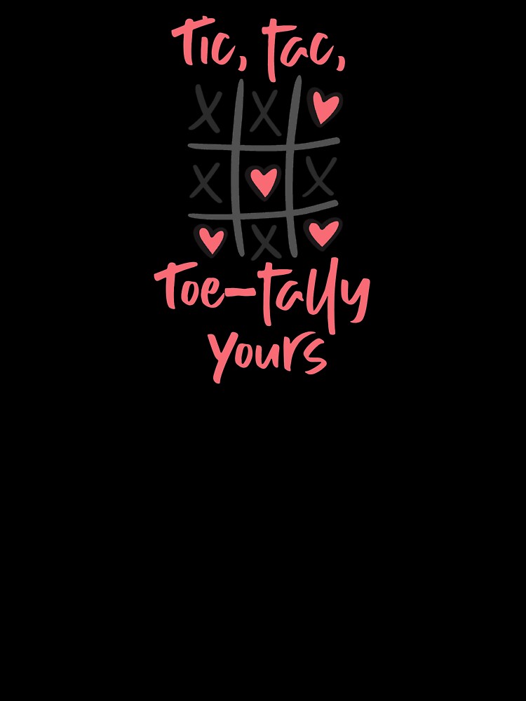 Tic, Tac, Toe-tally Yours! (On Pink) by PawsitiveMum