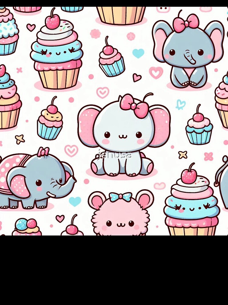 Pastel Kawaii Vibes – Cute Animal Design by janusa