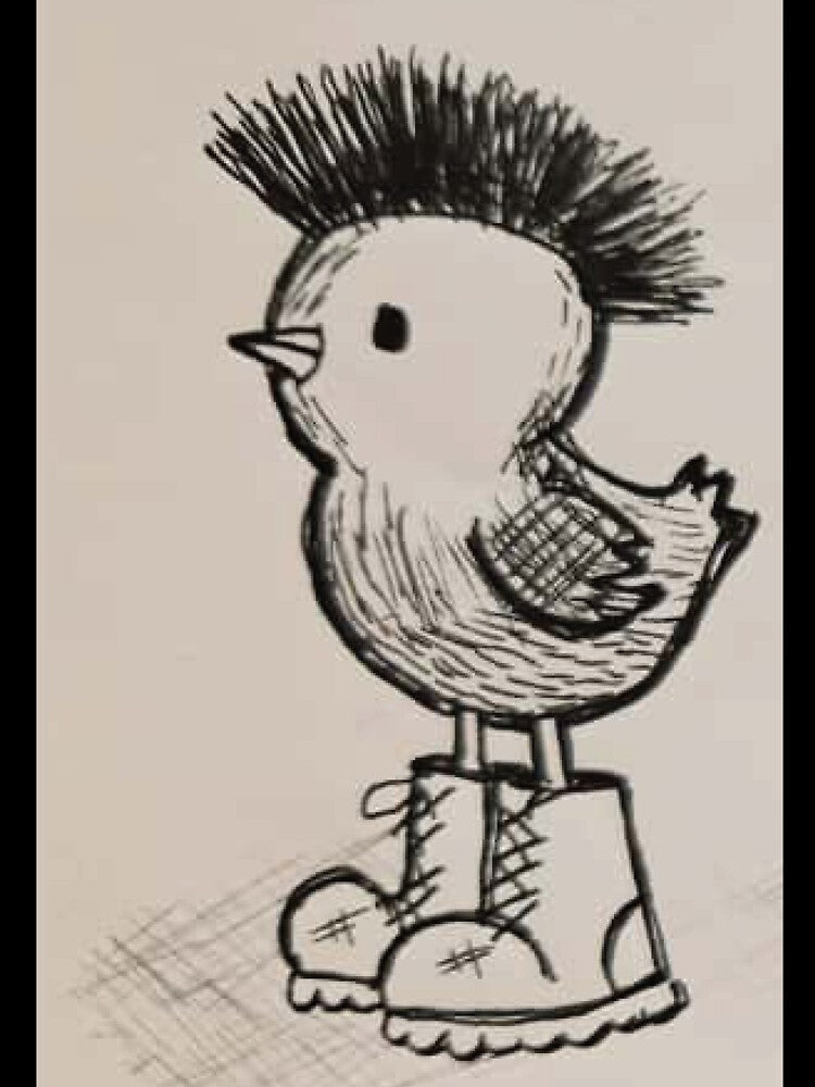 Punk Chick by CamisetaMas