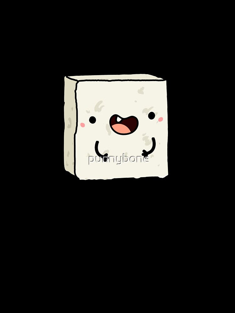 I'd Rather Have Tofu Than Nofu Cute Food Pun by punnybone