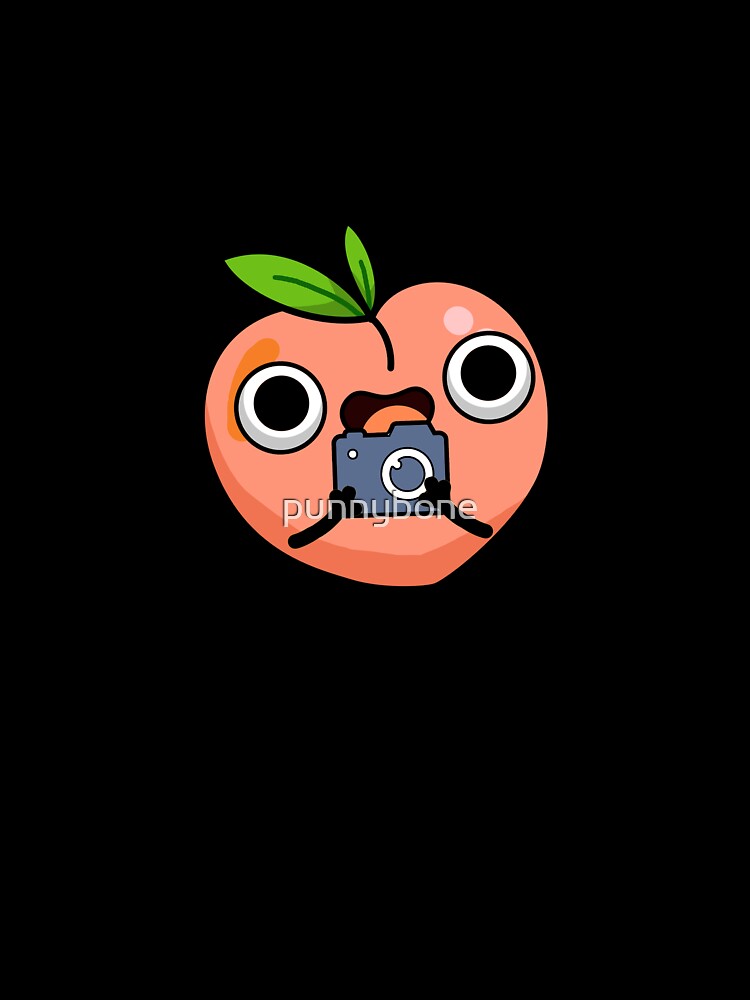 Peach-er Perfect Cute Peach Pun by punnybone