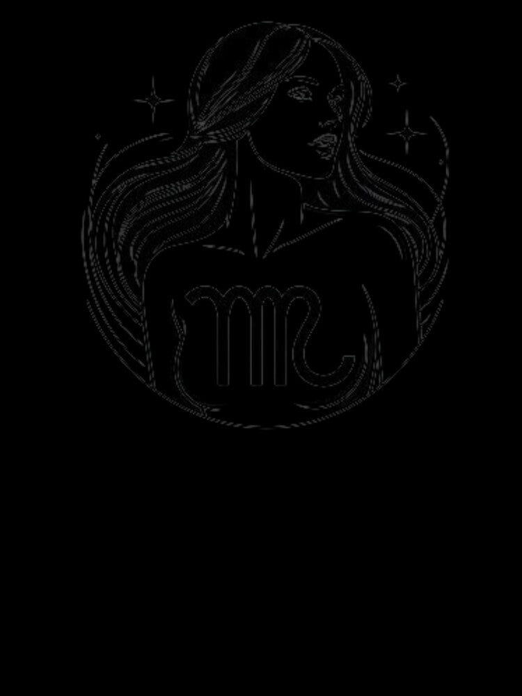 Minimalist Virgo Sign Horoscope by Goondzik