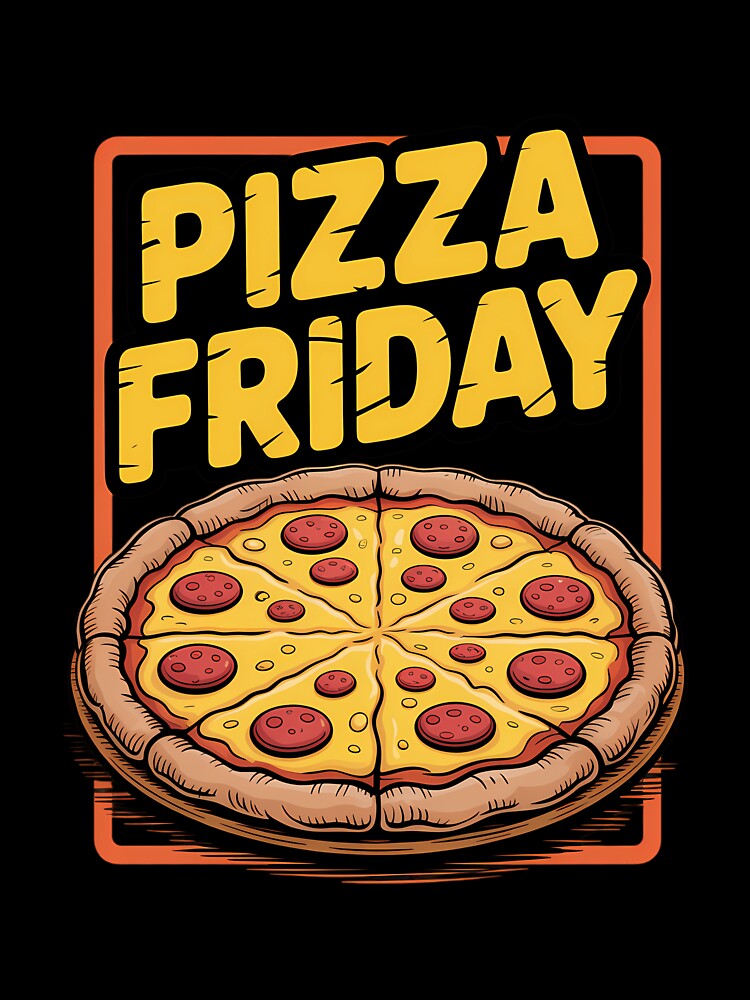 Pepperoni Pizza Friday Italian Food Lover by LorenzaStamm