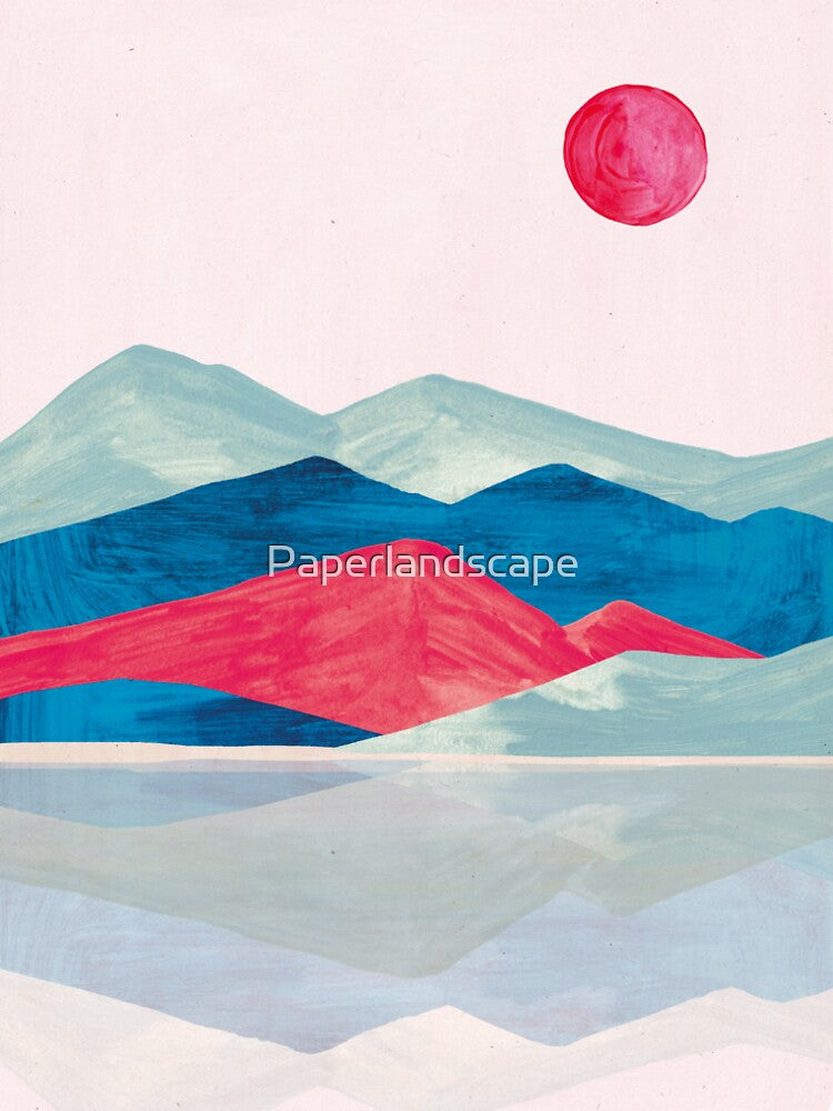 Landscape acrylic by Paperlandscape