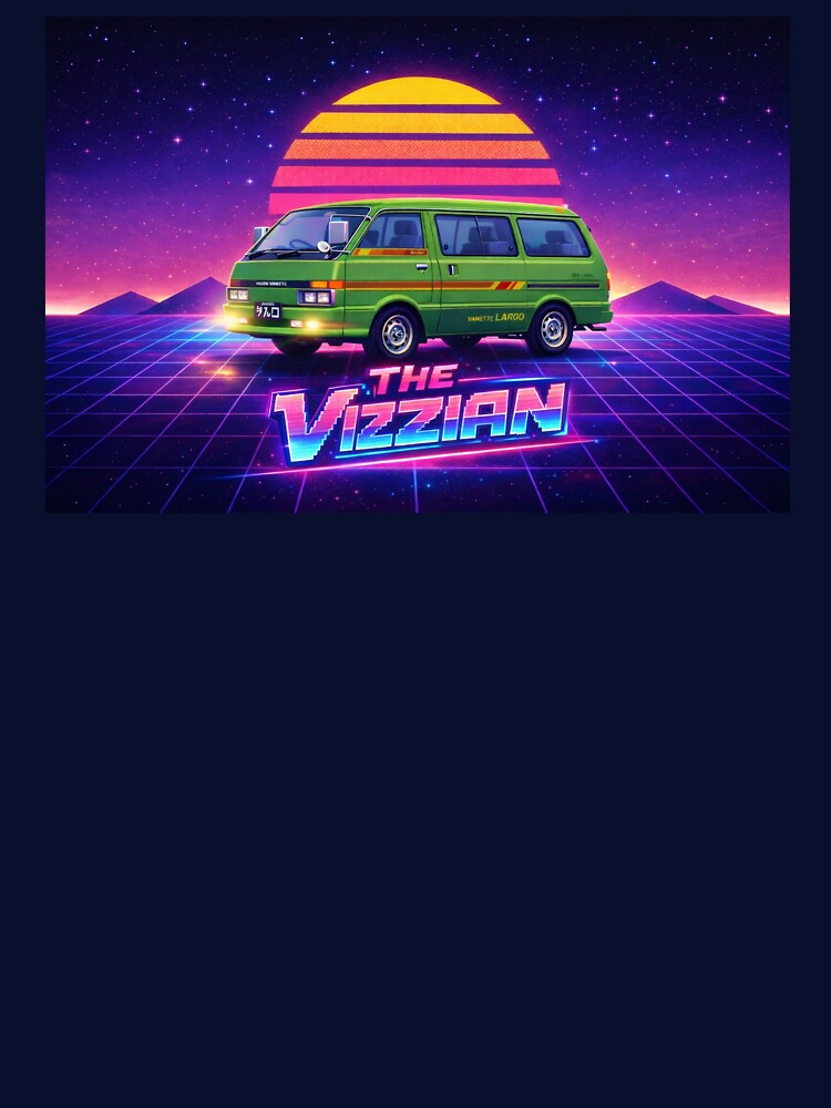 The Hill Gang – Retro 80s Vanette Van Synthwave Poster by Cult Graphics
