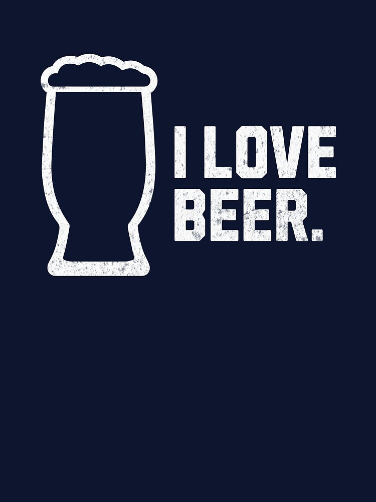 I Love Beer (with Glass) by mooskdesign