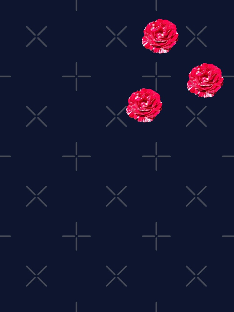 Red and White Swirl Roses by PudgeMuffin Creations