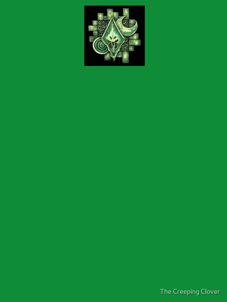 Green Ancient Talisman of Eternal Renewal by The Creeping Clover