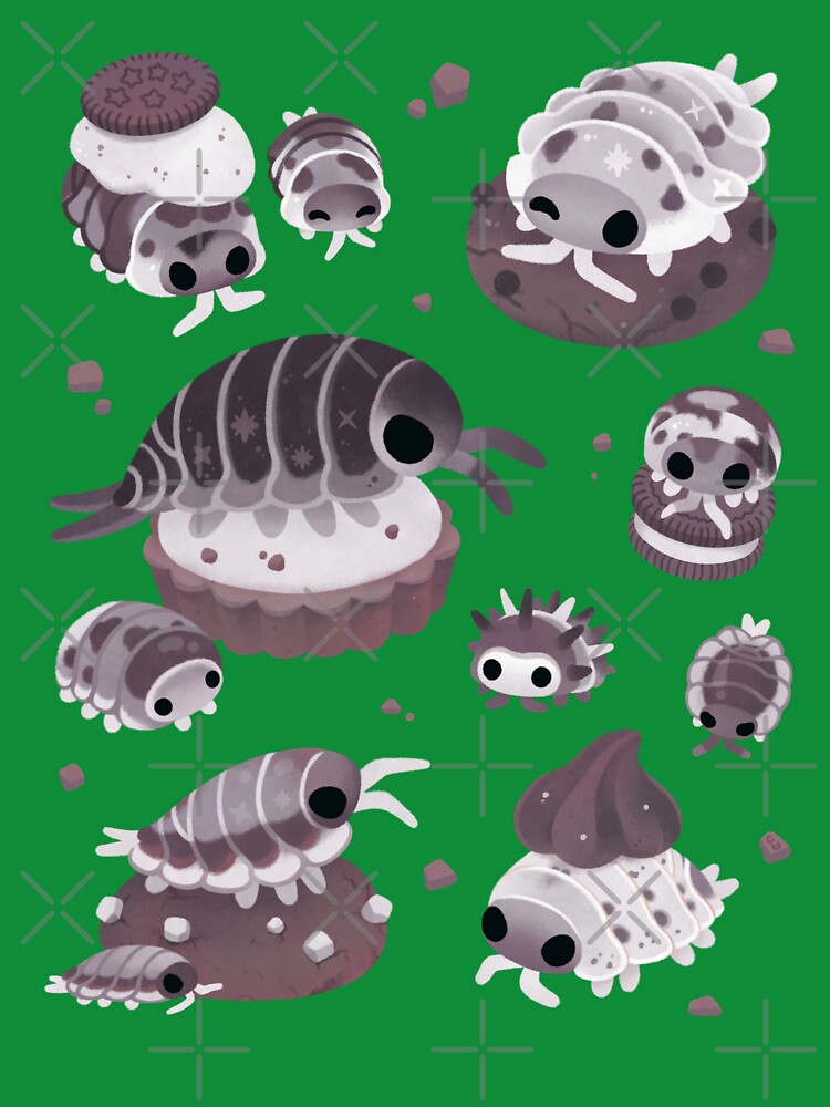 Cookies and cream and isopod - white by pikaole
