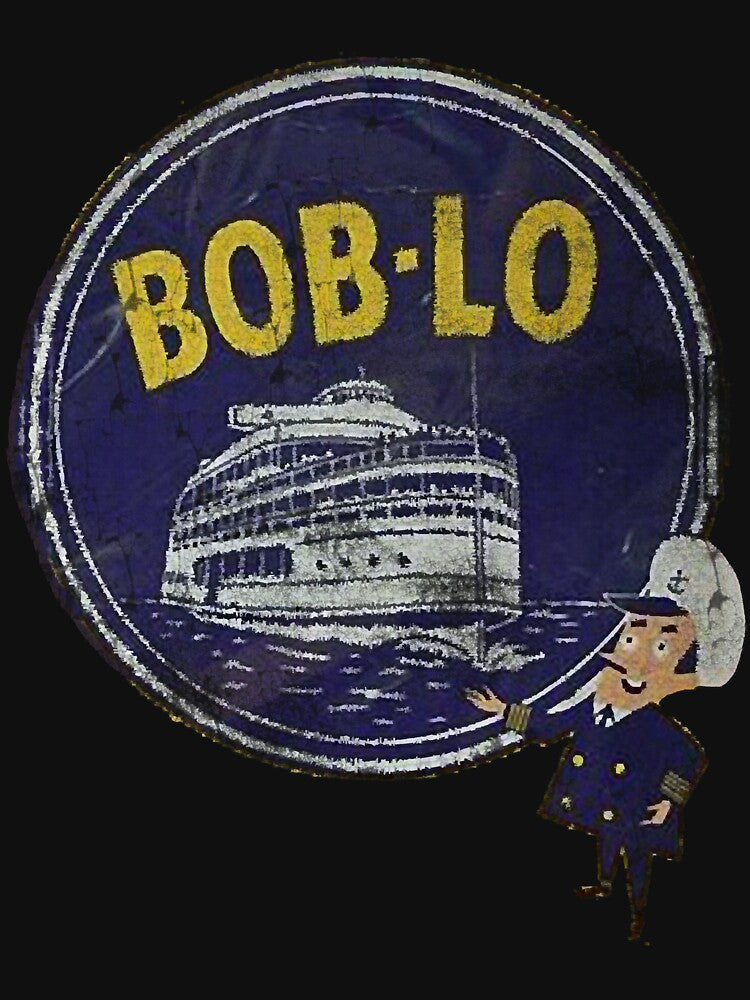 Vintage Retro Classic Cute Detroit Boblo Island by DesmaOmaa