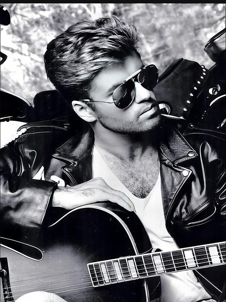 George Michael Music by Detllustration_STD