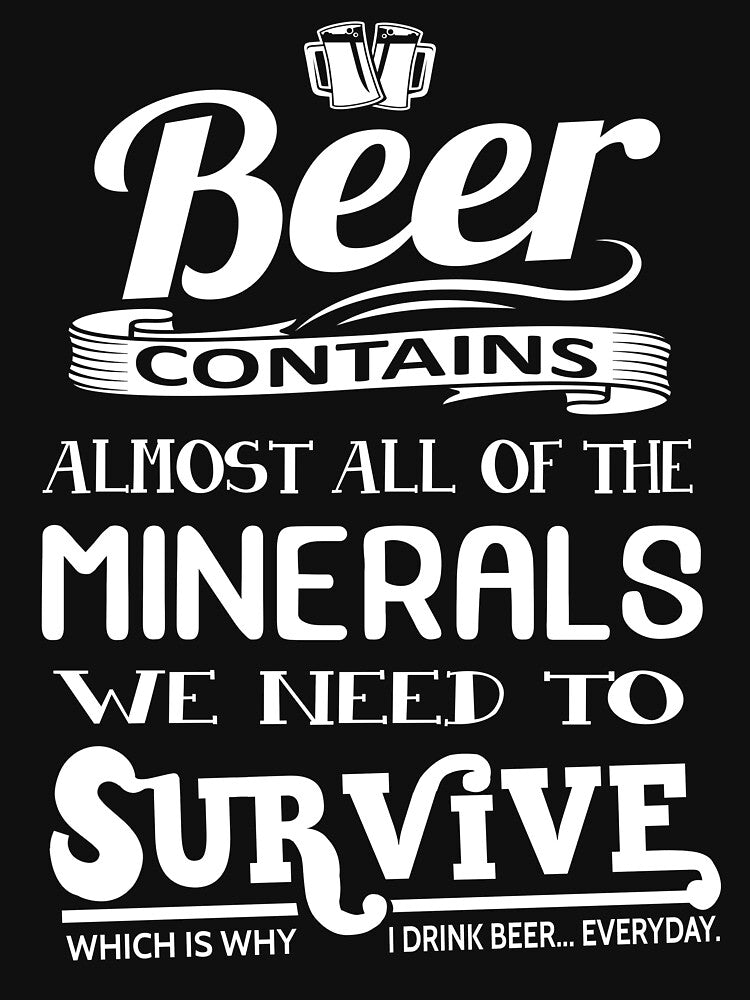 Beer Contains Minerals We Need To Servive by johnnydany