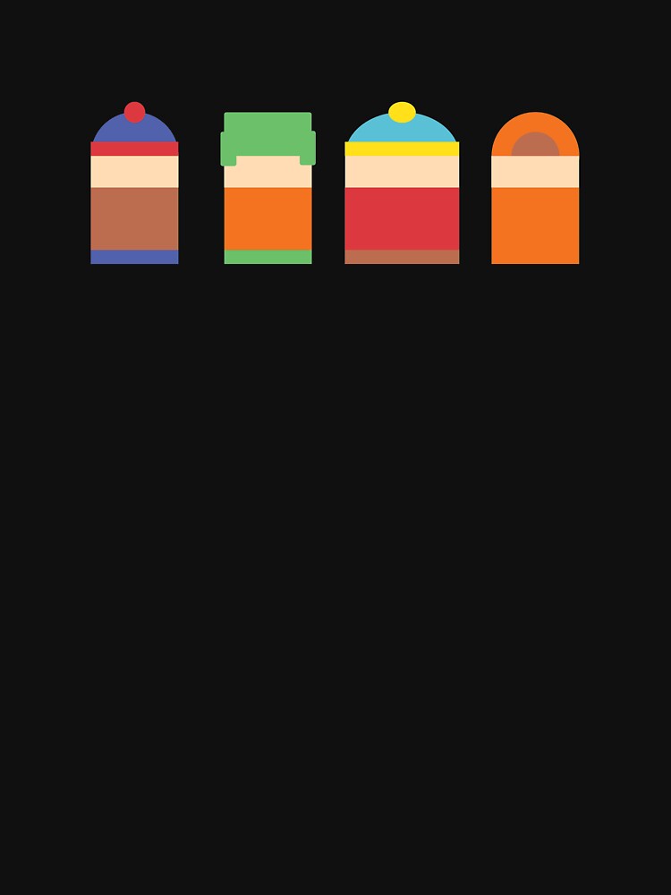 Minimalist South Park by Chrisjamesevans