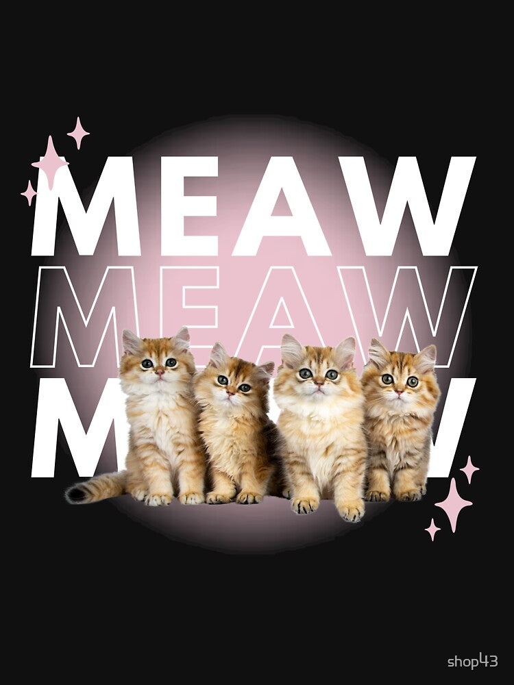 cute cats meaw y2k by shop43