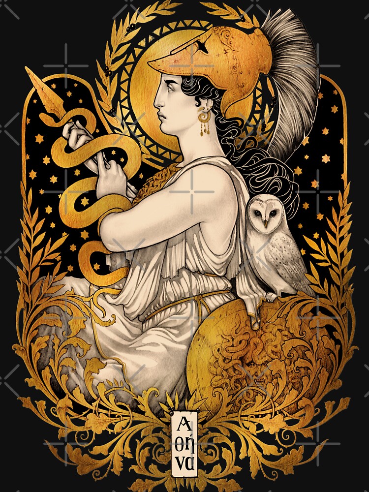 PALLAS ATHENA by medusadollmaker