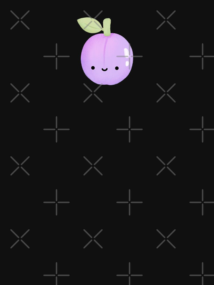 happy little plum by blacksesameshop