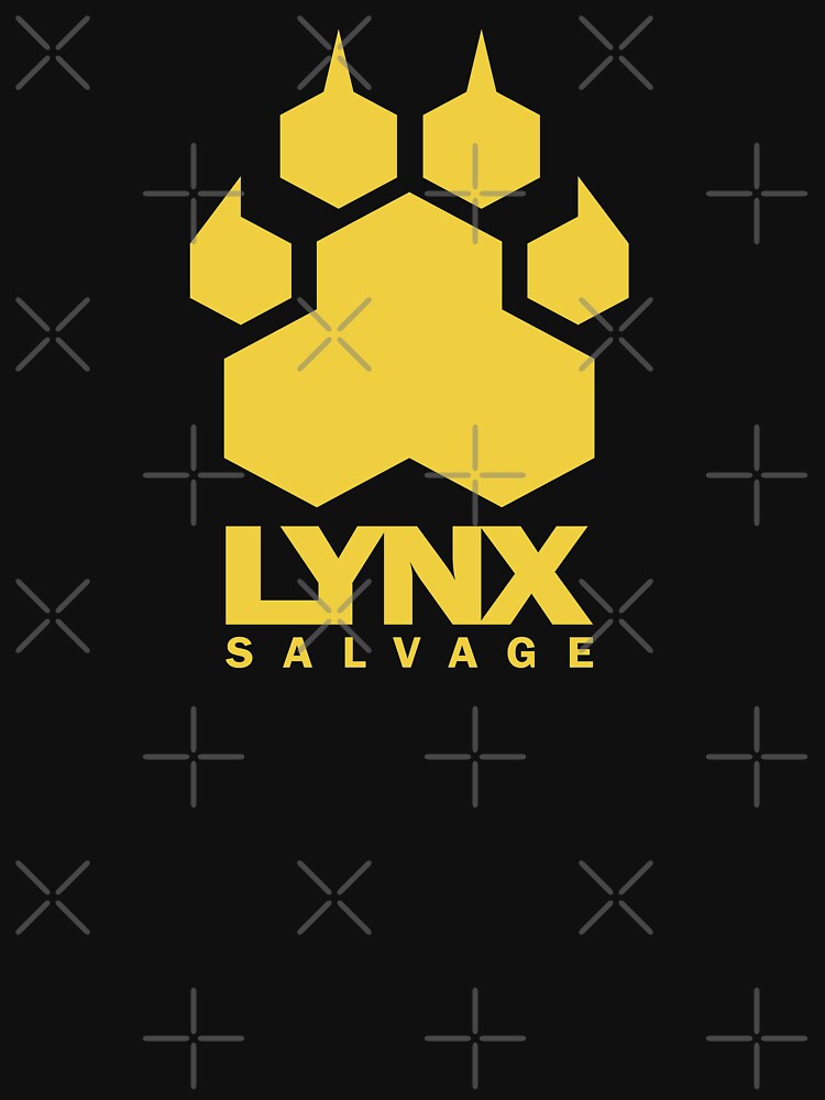 LYNX Salvage Corp Yellow Logo - Shipbreaker Hardspace by breh-art