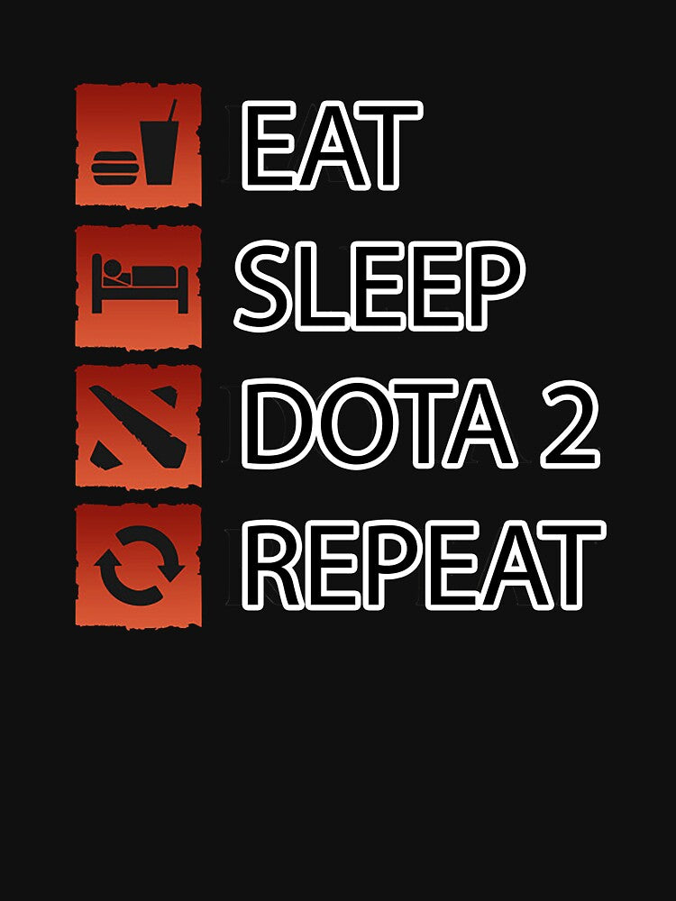 Dota 2 Gamer Life - Eat Sleep Dota 2 Repeat by imbakrastavac