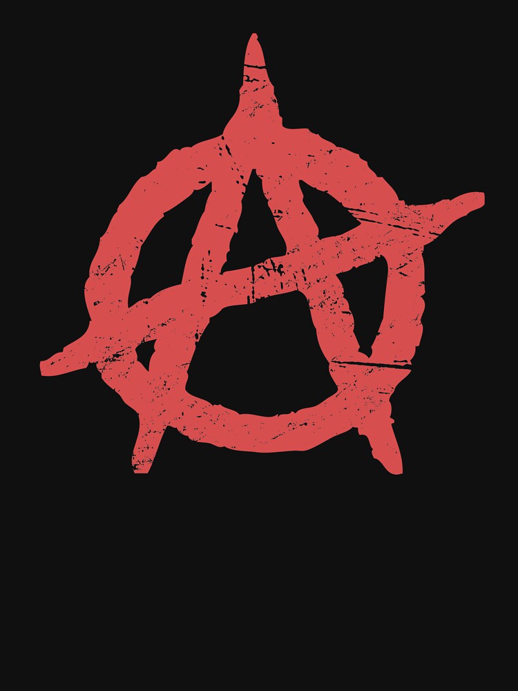 Distressed Punk Anarchy Symbol by Jam Jar