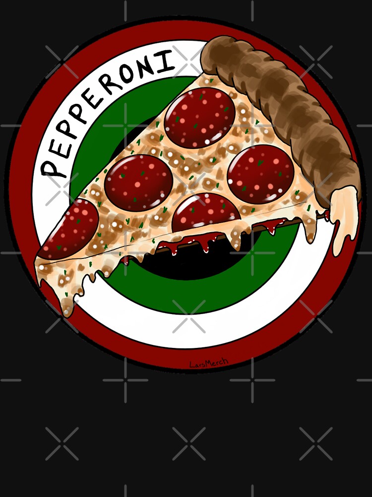 Pepperoni Slice of Pizza by LyAnMeArt