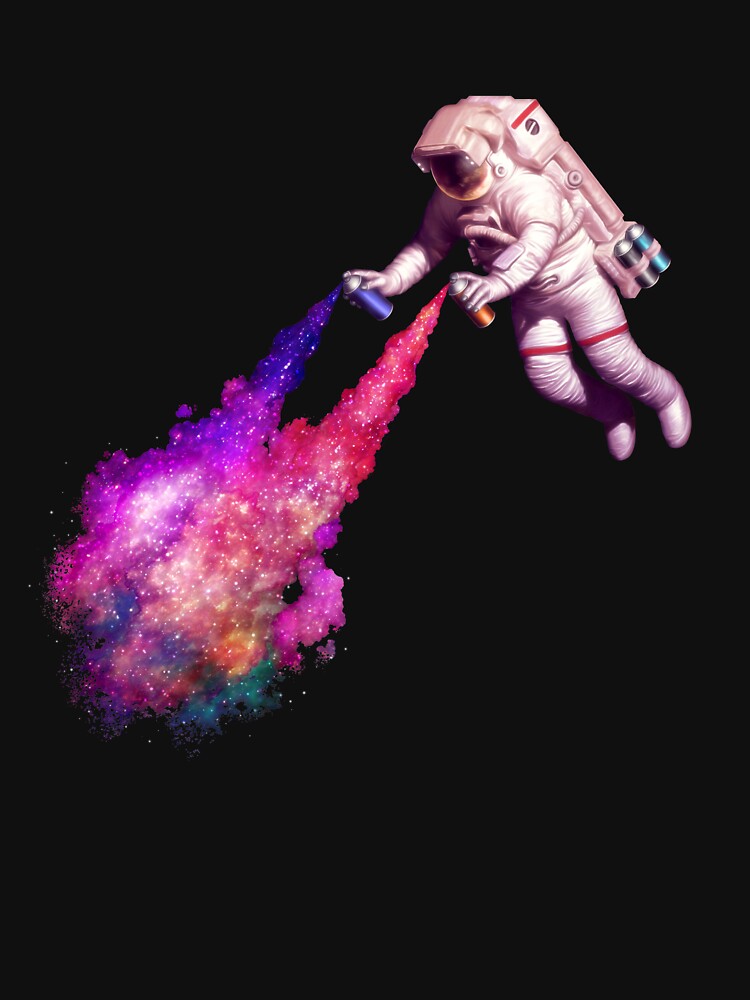 Shooting Stars - the astronaut artist by Carlos Tato