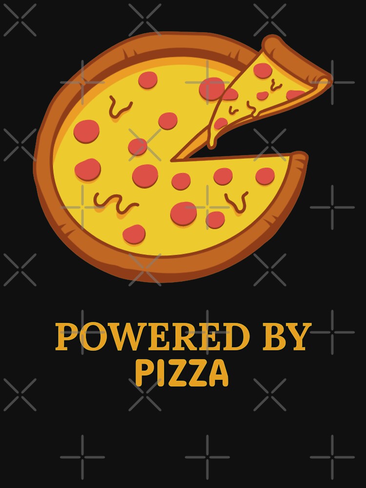 Powered By Pizza - Pizza Day by ManiaTeec