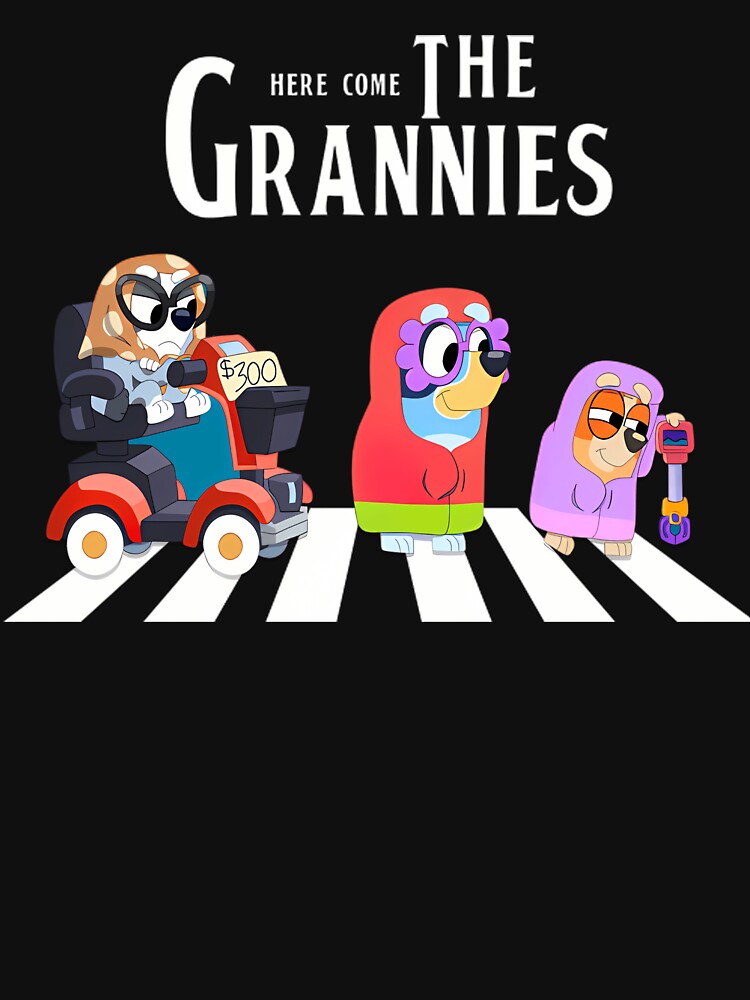 Bluey Here Come The Grannies Band Style by GilbertAuger
