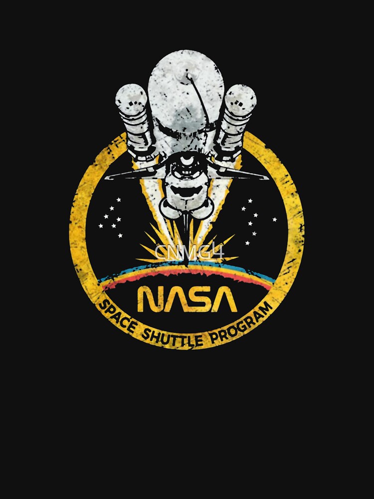 Nasa Space Shuttle Program Emblem V01 T-Shirt_2155739 by CNMG4