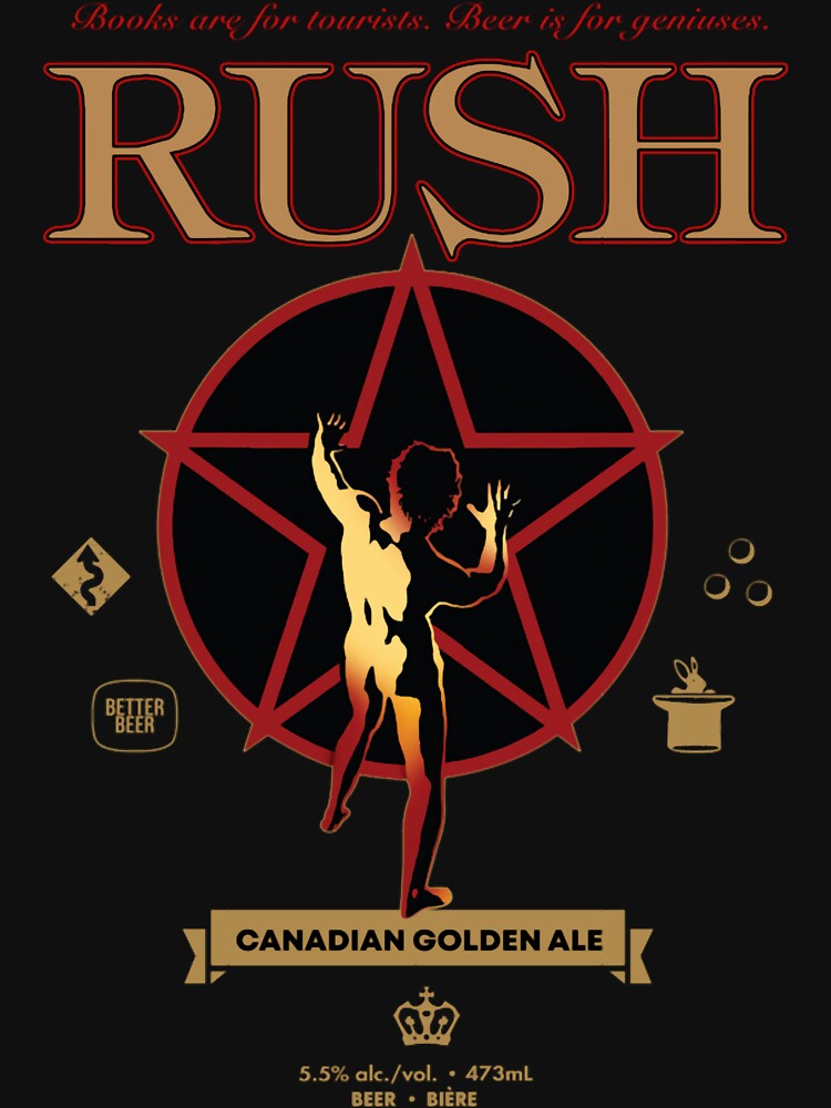 rúsh rock band GOLDEN ALE by JanyWisozk