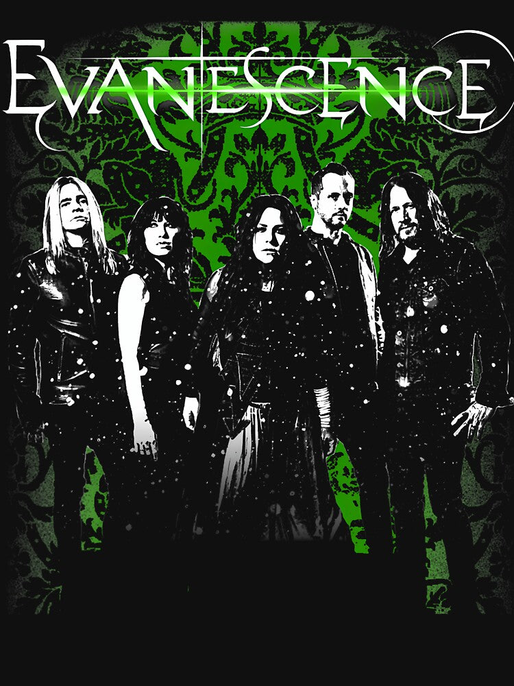 Evanescence Band Photo Green by RolfBetzaro