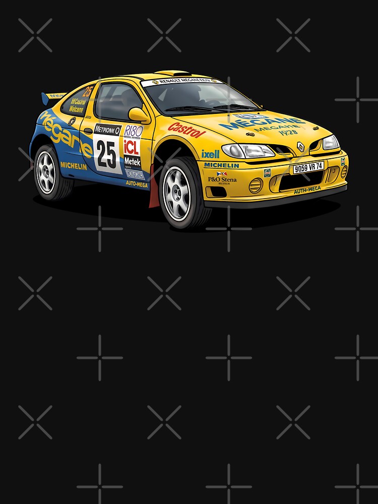 Renault Mégane Maxi Cartoon by Racing Art Store