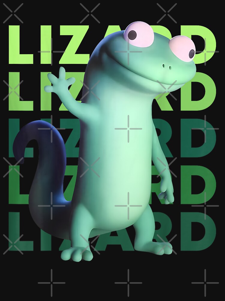 Funny Weirdcore Animal Lizard Lizard Lizard Meme - Derpy Lizard Button by ivotee