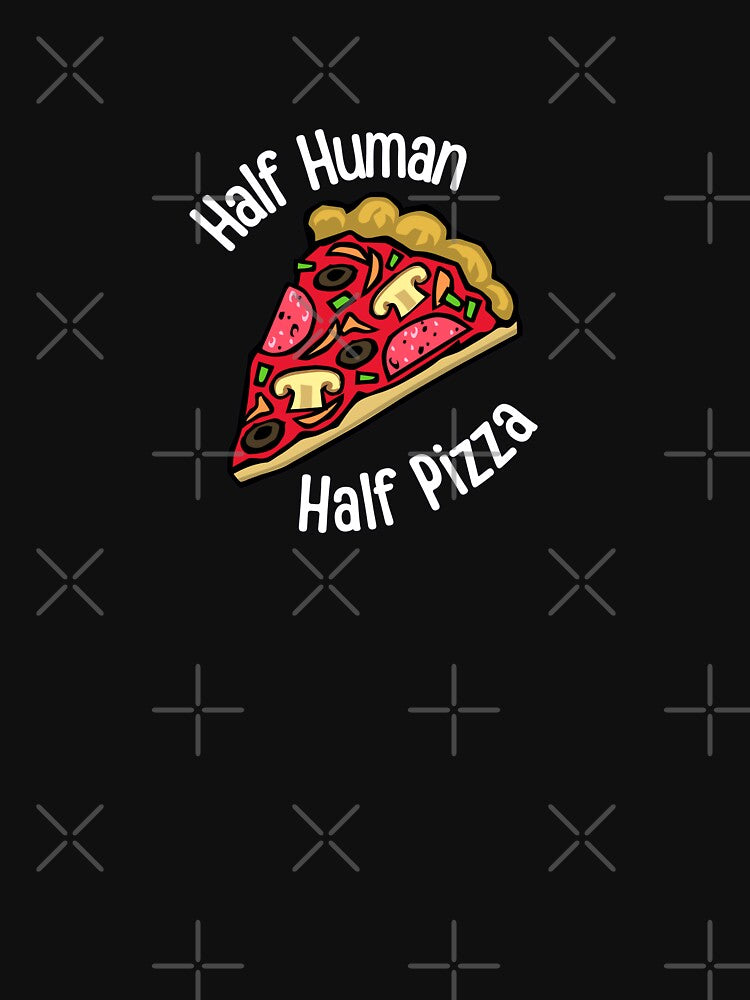 Half Human Half Pizza Design by tiredandbored