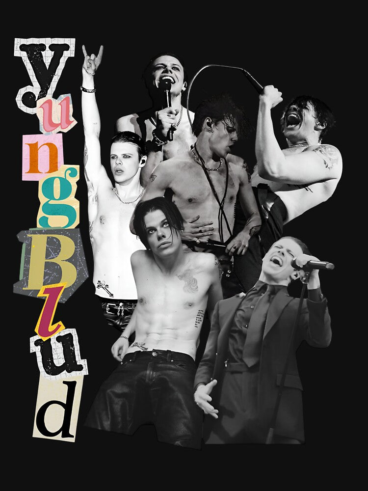 Yungblud Vintage Ransom Note Style Photo Collage Art by MindrootEchoart
