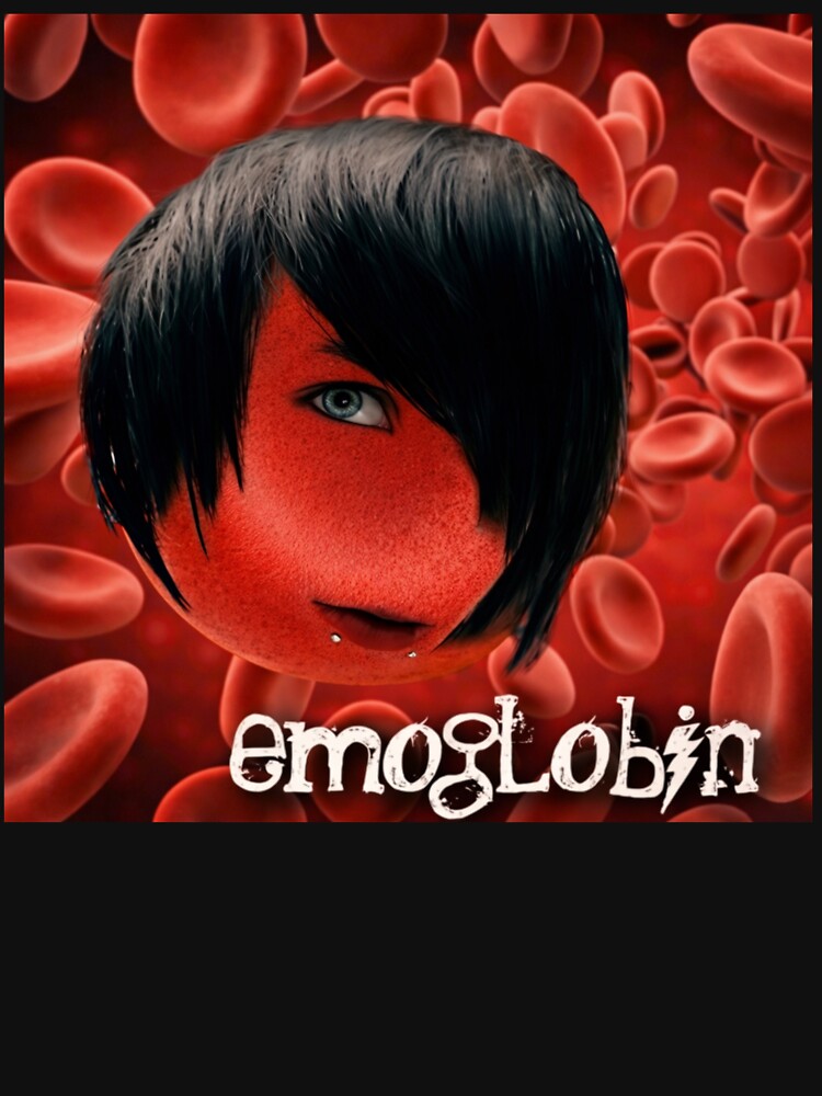 Emoglobin | Absurd Word Meme | Surreal Internet Humor Design by flowerpower999