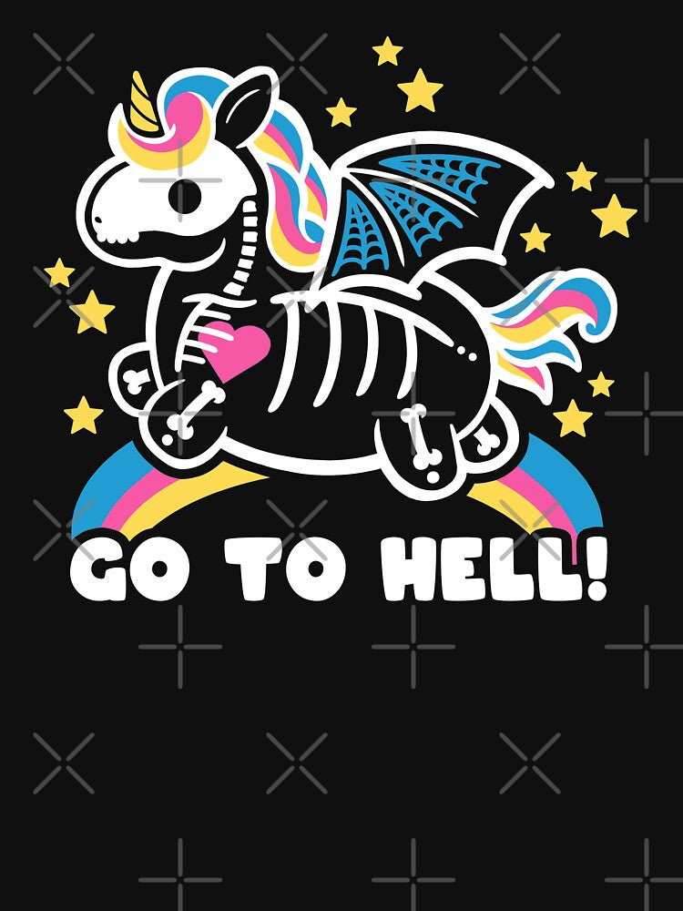 Skeleton unicorn by NemiMakeit