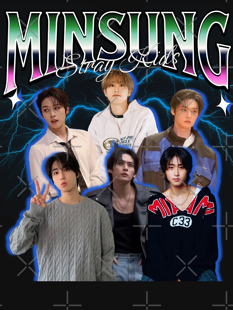 SKZ MINSUNG 90S by Seoulful Doodles