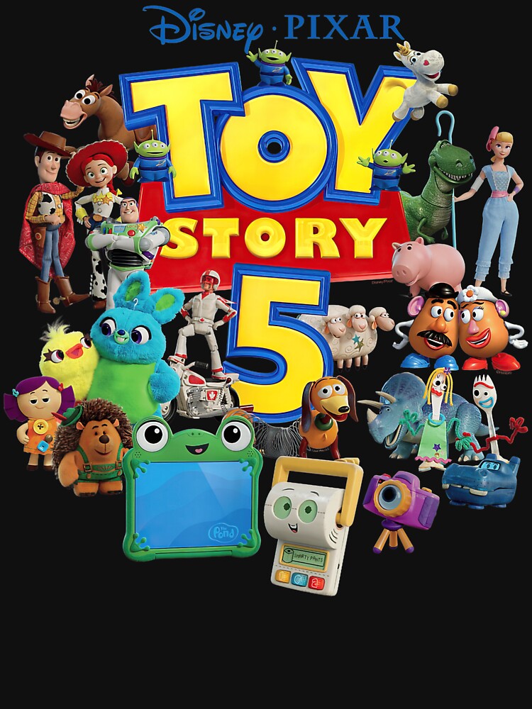 Toy Character Collection Colorful Animated Movie Fan Design by Thefreenefnaf