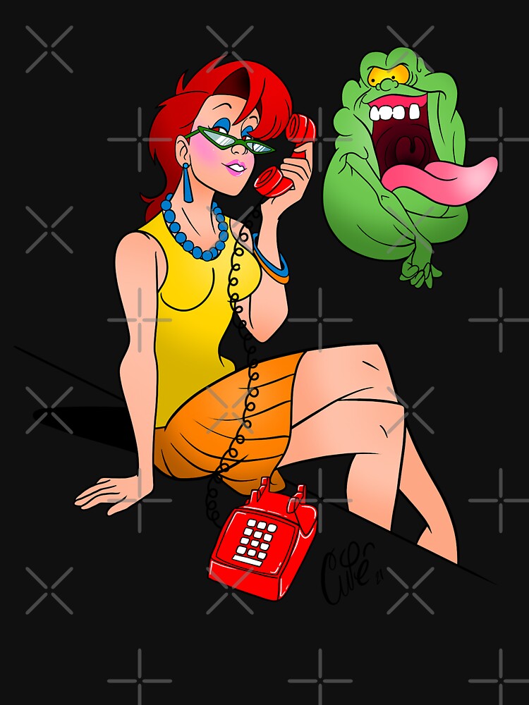 BEAUTIFUL JANINE MELNITZ + SLIMER - D1 by CuPensky
