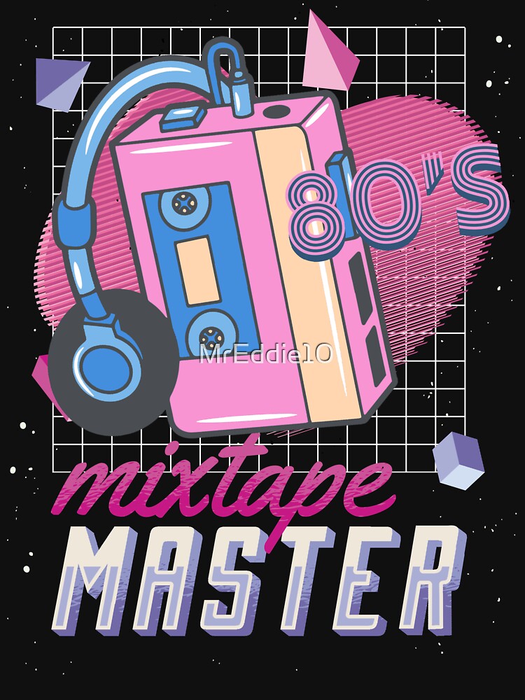 80s Music Fan Tape Party Costume by MrEddie10