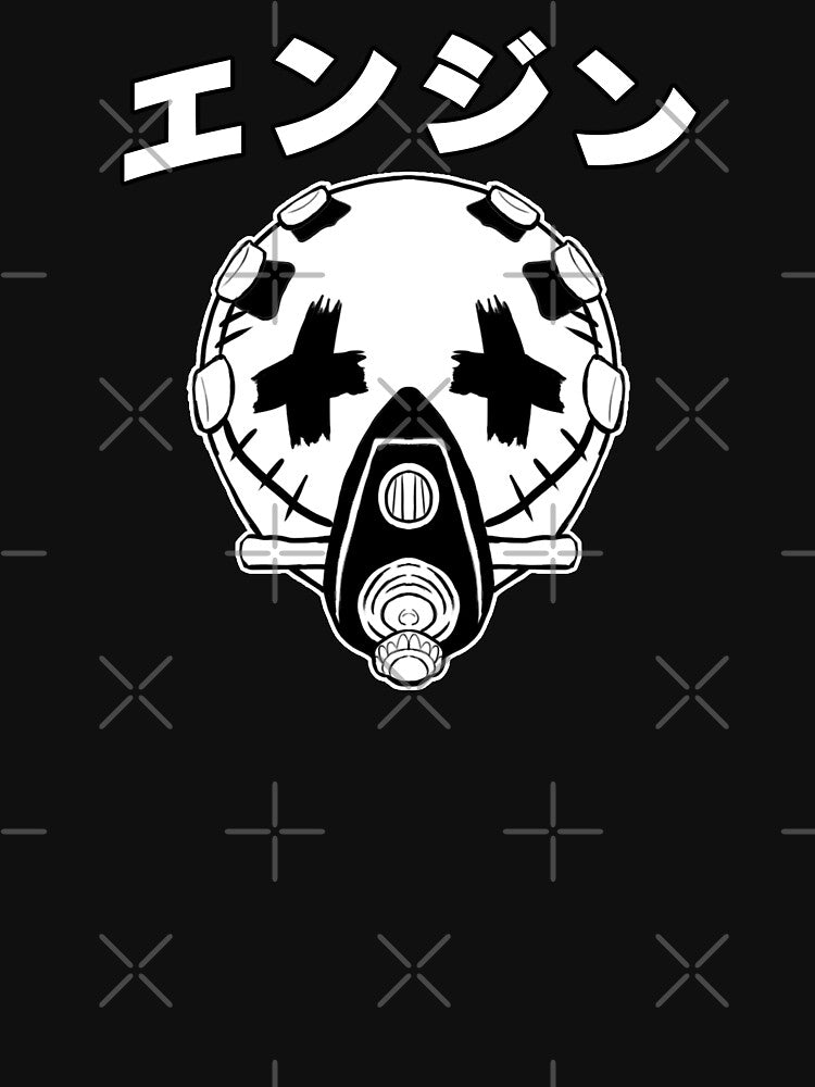 Gachiakuta Enjin Mask T-shirt by redzero03