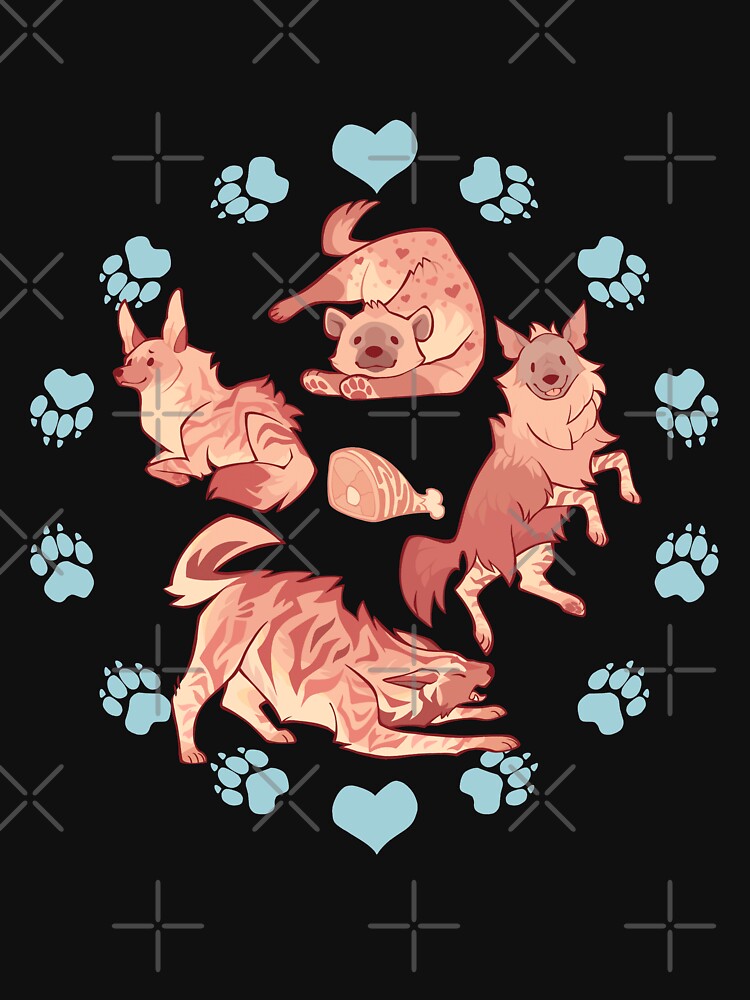Hyenas in cerulean by Colordrilos