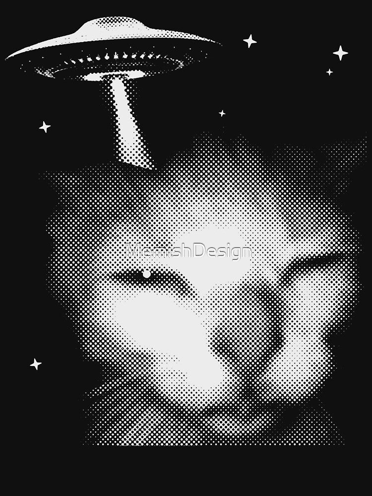 Funny Alien Invasion Cat Meme by MemishDesign
