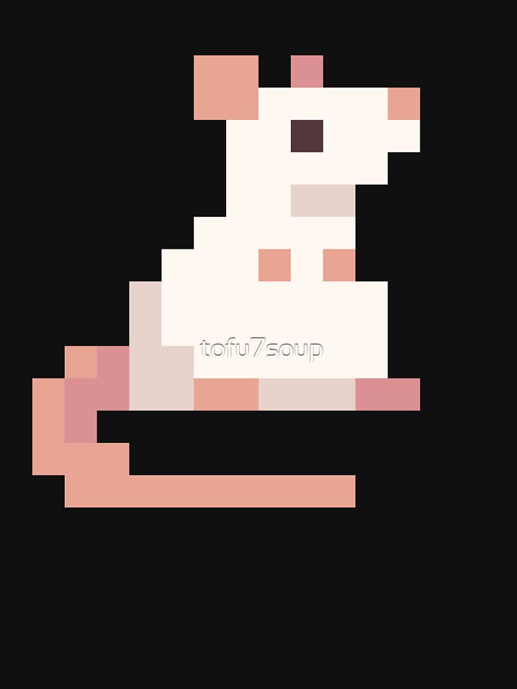 pixel rat by tofu7soup